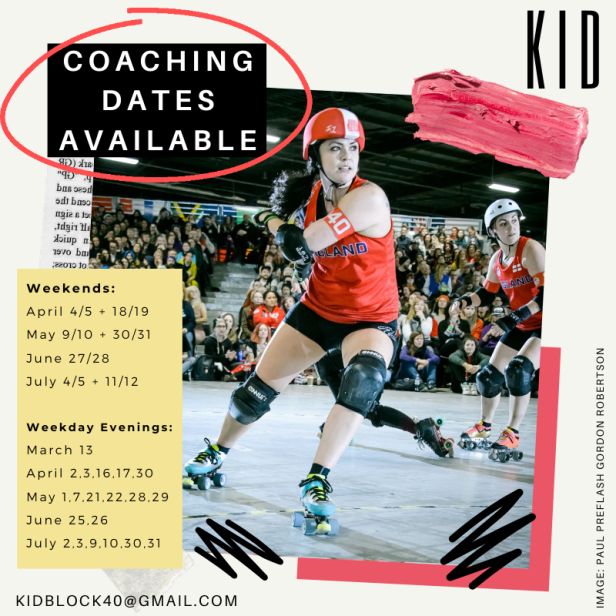 coaching dates available
